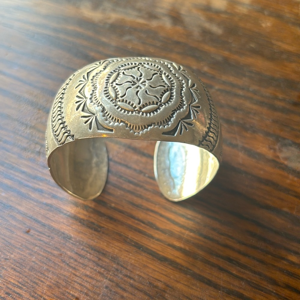 Beautiful sterling cuff bracelet